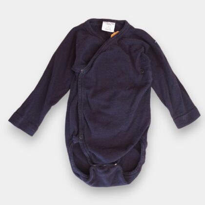 Mörkblå omlottbody