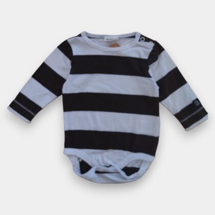 Randig långärmad body Size-62